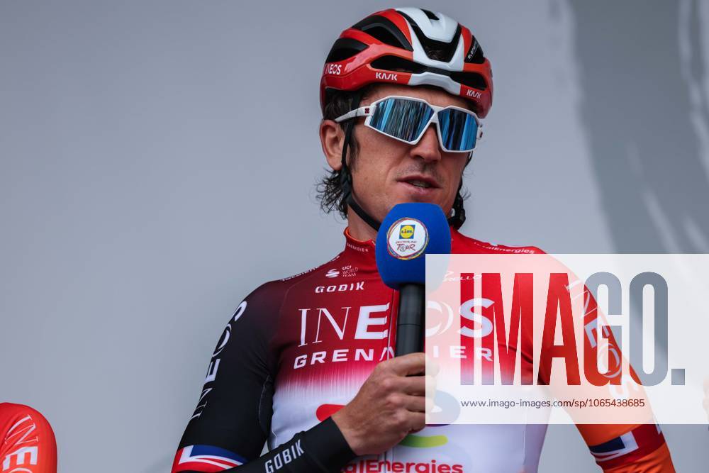 Radsport UCI ProSeries Men Elite LIDL Deutschland Tour 2025 Etappe 3 Arnsberg - Kassel am 23.08.2025 Geraint Thomas ( INEOS GRENADIERS )