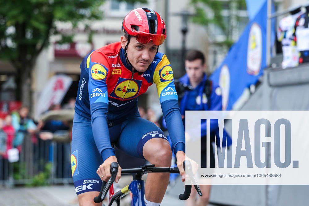 Radsport UCI ProSeries Men Elite LIDL Deutschland Tour 2025 Etappe 3 Arnsberg - Kassel am 23.08.2025 Patrick Konrad ( LIDL - Trek )