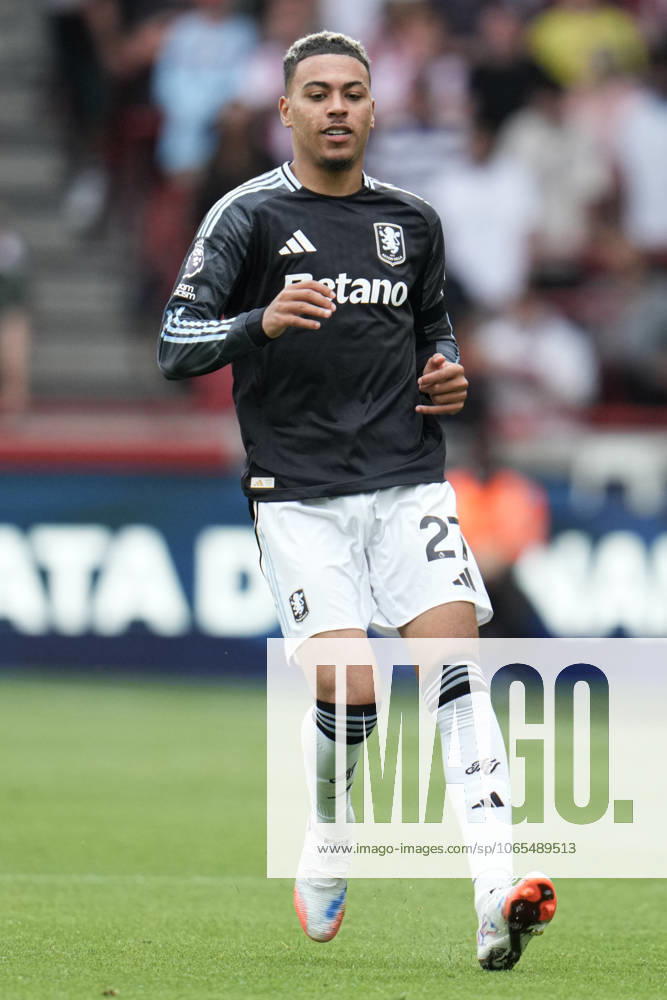 Premier League Brentford v Aston Villa Morgan Rogers of Aston Villa during the Premier League match Brentford vs Aston Villa at The Gtech Community Stadium, London, United Kingdom, 23rd August 2025 (Photo by Harvey Murphy News Images)