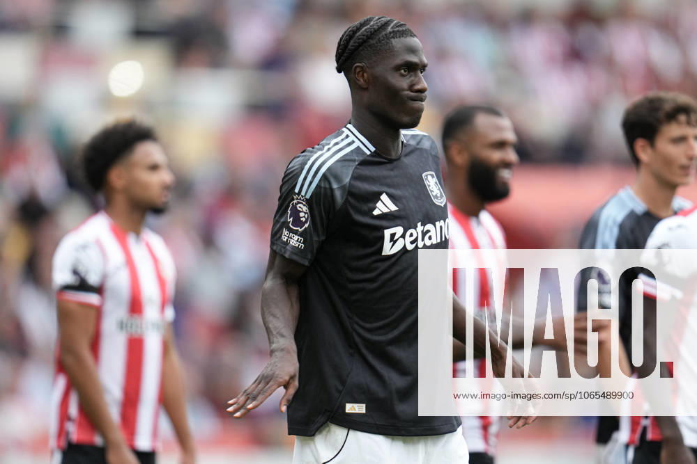 Premier League Brentford v Aston Villa Amadou Onana of Aston Villa during the Premier League match Brentford vs Aston Villa at The Gtech Community Stadium, London, United Kingdom, 23rd August 2025 (Photo by Harvey Murphy News Images)