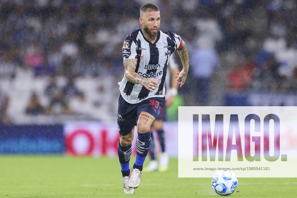 MONTERREY VS NECAXA - LIGA MX - 23 AGOSTO 2025 MONTERREY, NUEVO LEON, MEXICO. AUGUST 23th: Segio Ramos 93 during the J6 match between Monterrey and Necaxa of the A2025 tournament in the Liga MX, held at the BBVA stadium, in Monterrey, Nuevo Leon, México. (PHOTO BY RICARDO RODRIGUEZ STRAFFONIMAGES IMAGO MANDATORY CREDIT EDITORIAL USE
