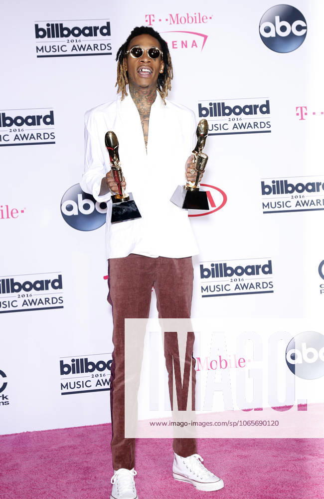 Las Vegas, NV, United States - 22 May 2016 - Las Vegas, NV - Wiz Khalifa. 2016 Billboard Music Awards from the T-Mobile Arena - Photo Room. Credit: mjt AdMedia