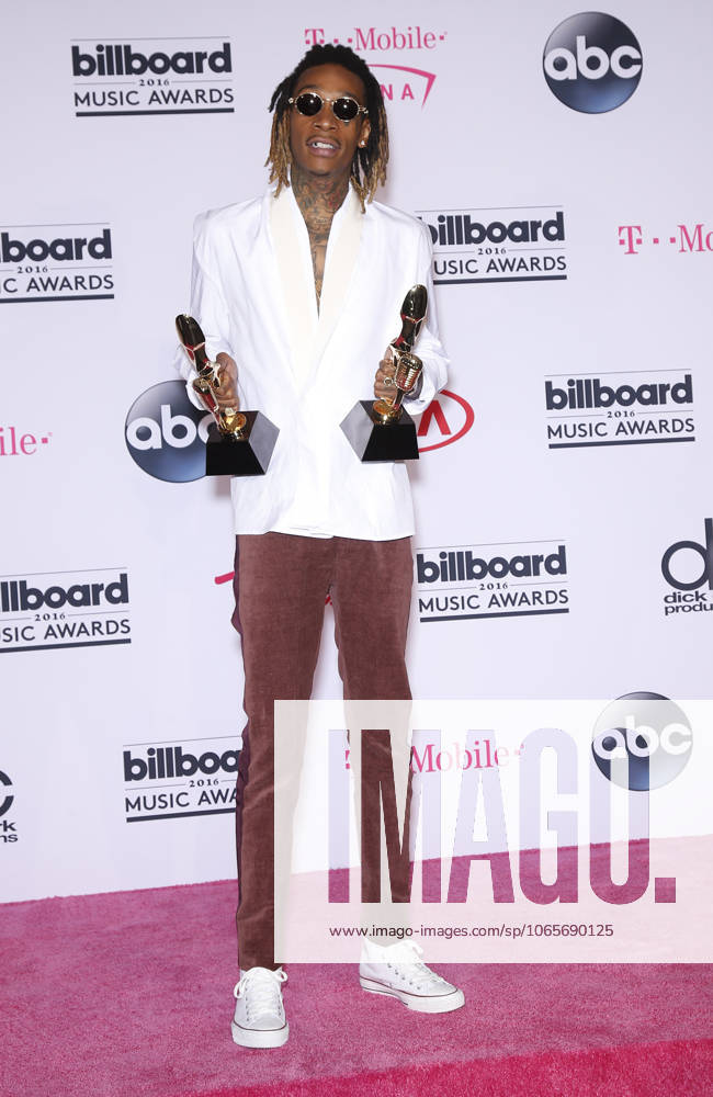 Las Vegas, NV, United States - 22 May 2016 - Las Vegas, NV - Wiz Khalifa. 2016 Billboard Music Awards from the T-Mobile Arena - Photo Room. Credit: mjt AdMedia