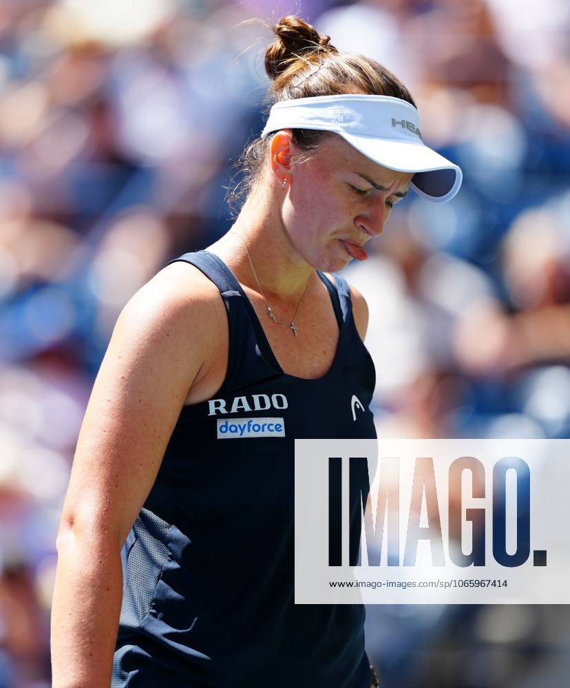 Barbora Krejcikova during her quarter final defeat to Jessica Pegula 2025 US Open, Day Ten, USTA Billie Jean King National Tennis Center, New York, USA - 02 Sept 2025New York USTA Billie Jean King National T New York (NY) United States of America