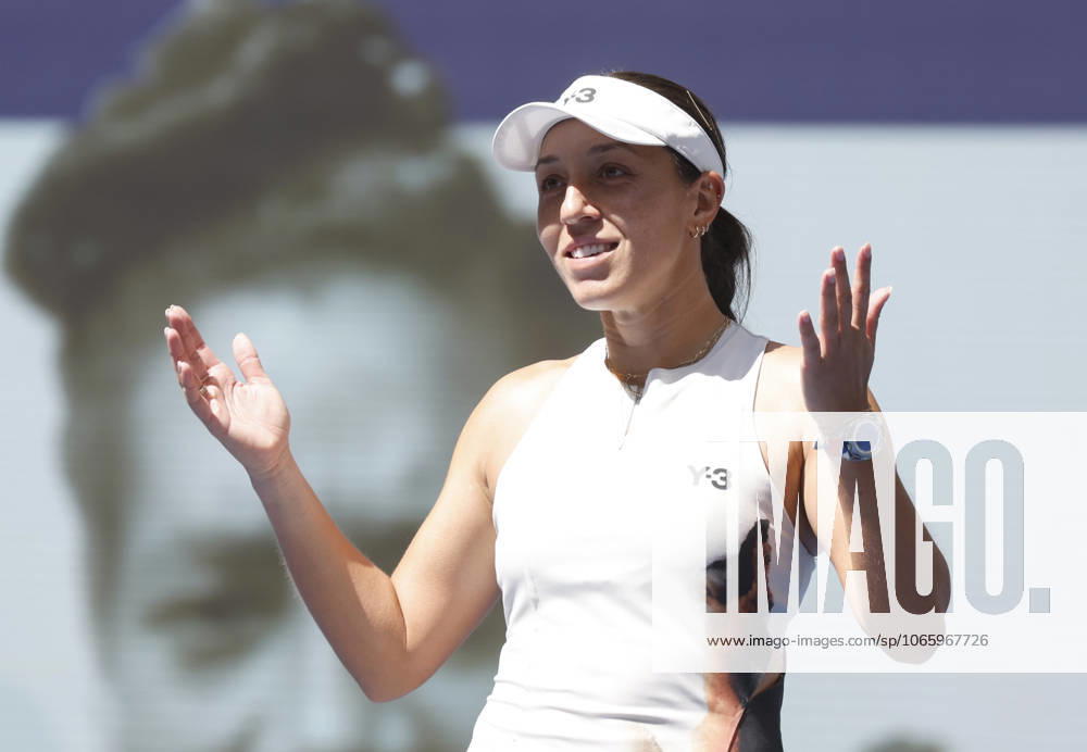 Jessica Pegula celebrates after defeating Barbora.Krejcikova of Czechia in straight sets in their quarterfinal match in Arthur Ashe Stadium on day 8 at the 2025 US Open Tennis Championship at the USTA Billie Jean King National Tennis Center in New York City on Tuesday, September 2, 2025. NYP20250902101 JOHNxANGELILLO