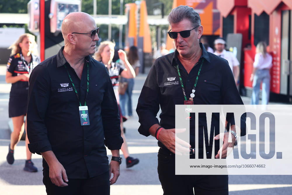 F1 Italian Grand Prix 2025 Practice 2 Dan Towriss and Graeme Lowdon during the second practice ahead of the Formula 1 Italian Grand Prix at Autodromo Nazionale di Monza in Monza, Italy on September 5, 2025. Monza Italy