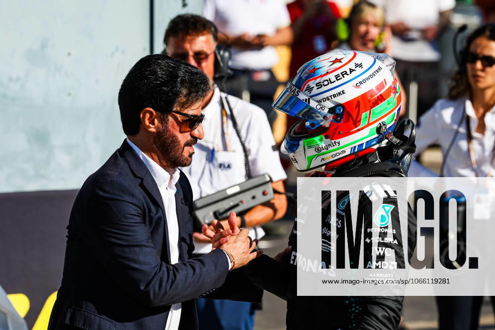 F1 - ITALIAN GRAND PRIX 2025 BEN SULAYEM Mohammed (uae), President of the FIA, KIMI ANTONELLI Andrea (ita), Mercedes AMG F1 Team W16, portrait during the 2025 Formula 1 Pirelli Grand Premio dItalia, 2025 Italian Grand Prix, 16th round of the 2025 FIA Formula One World Championship, WM, Weltmeisterschaft from September 5 to 7, 2025 on the Autodromo Nazionale Monza, in Monza, Italy - MonzaItaly