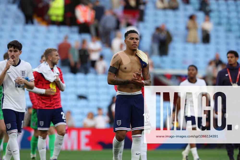 6th September 2025; Villa Park, Birmingham, West Midlands, England; FIFA World Cup, WM, Weltmeisterschaft, Fussball Qualifying Group K International Football, England versus Andorra; Morgan Rogers of England after the match JohnxPatrickxFletcher Content restricted for UK based newspaper