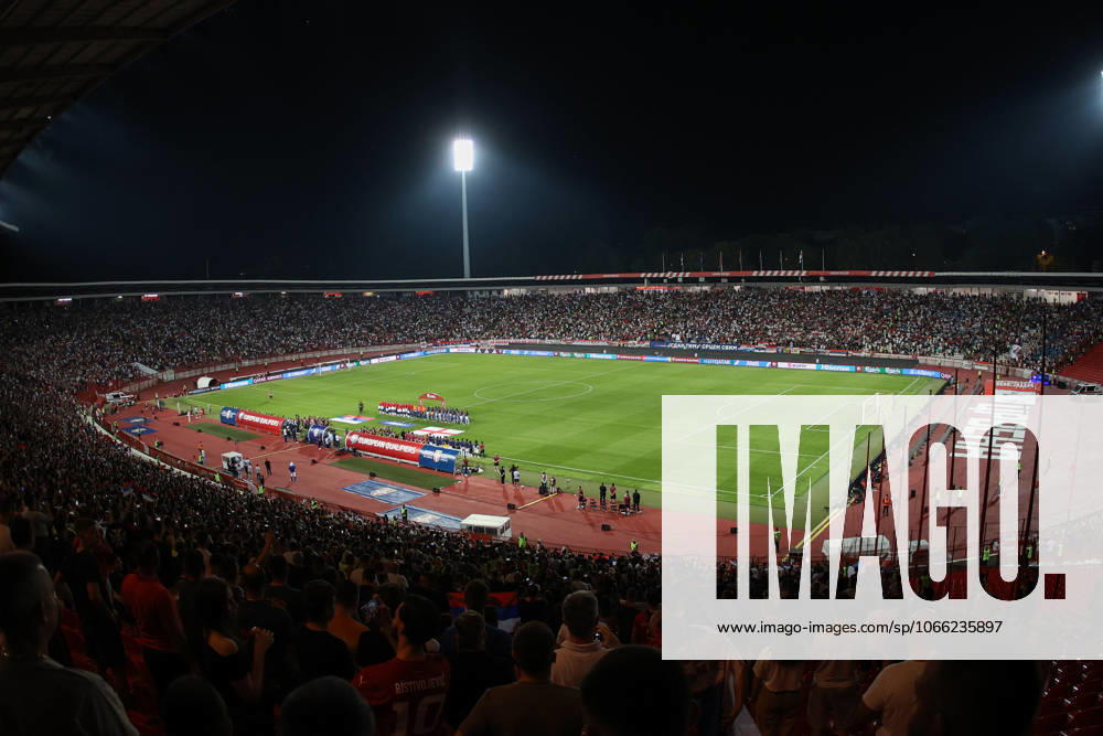 SERBIA vs ENGLAND STADIUM football Serbia vs England FIFA World Cup, WM, Weltmeisterschaft, Fussball qualification match at Rajko Mitic stadium, Belgrade 09.09.2025 Foto: FOOTBALL, SERBIA, ENGLAND, FIFA WORLD CUP QUALIFICATIONS MATCH Beograd Rajko Mitic stadium Serbia