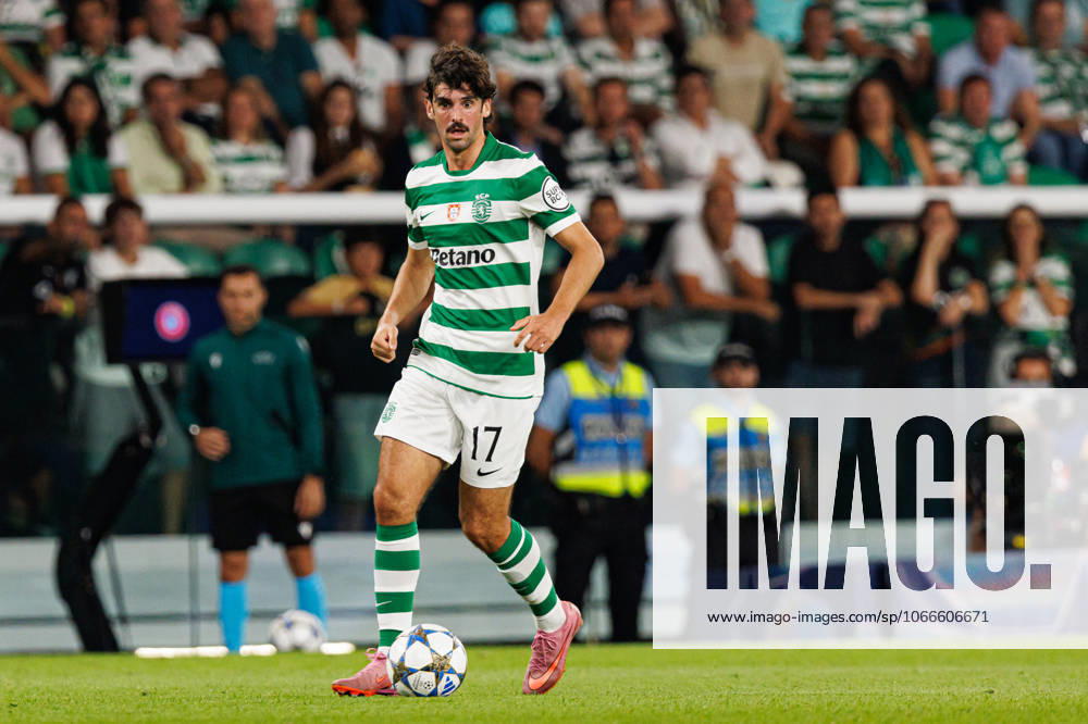 Francisco Trincao seen during Champions League 25 26 league phase game between Sporting CP and FC Kairat Almaty (Maciej Rogowski Ball Raw Images) Lisbon Estadio Jose Alvalade Portugal