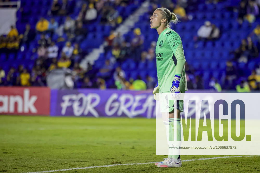 CONCACAF W CHAMPIONS CUP 2025 CONCACAF W CHAMPIONS CUP 2025 AMERICA VS PACHUCA 18092025 MEXICO CITY, MEXICO. Action photo of spanish Sandra Panos goalkeeper of Aguilas del America, during week 3 game of the CONCACAF W Champions Cup 2025 against Tuzas del Pachuca, held at the Eatadio Ciudad de los Deportes of Mexico City. Foto de accion de Sandra Panos, arquera espanola de las Aguilas del America, durante juego de la jornada 3 de la CONCACAF W Champions Cup 2025 en contra de Tuzas del Pachuca, celebrado en el Estadio Ciudad de los Deportes de la Ciudad de Mexico. PHOTO BY IMAGENSHOP AGENCIA FOTOGRAFICA MEXICO CITY MEXICO CITY MEXICO