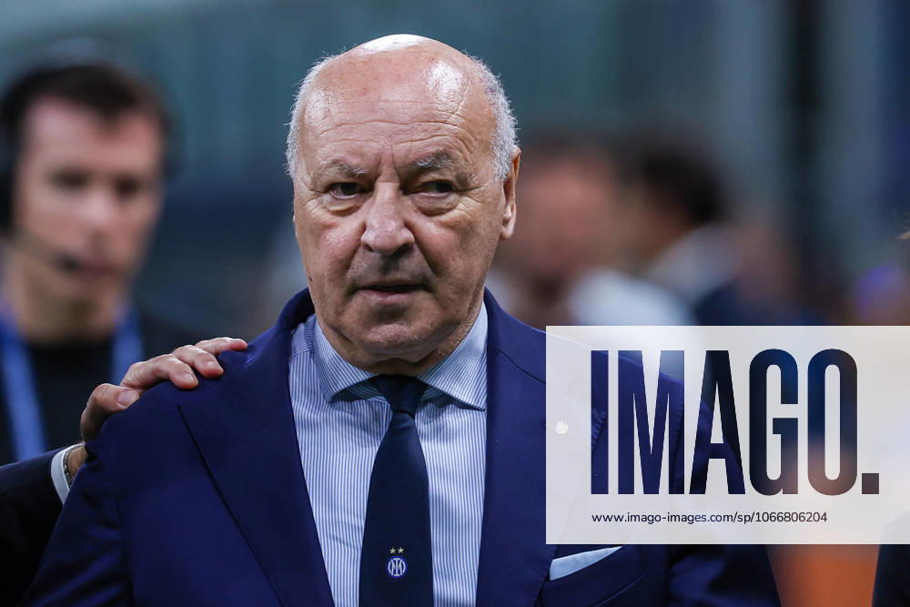 FC Internazionale vs US Sassuolo - Serie A 2025 26 - 21 09 2025 Giuseppe Marotta President and AD of FC Internazionale looks on during Serie A 2025 26 football match between FC Internazionale and US Sassuolo at San Siro Stadium