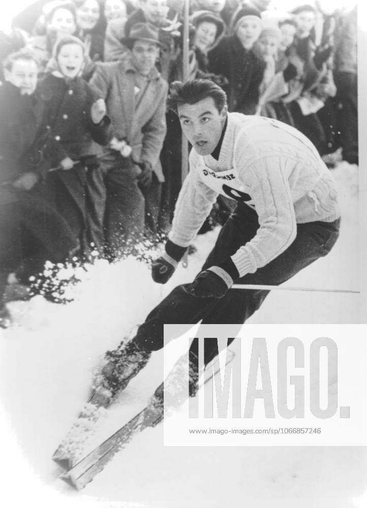 Ski alpin U.B.z. Toni Sailer (Oesterreich) !ACHTUNG AUFNAHMEDATUM GESCHÄTZT!