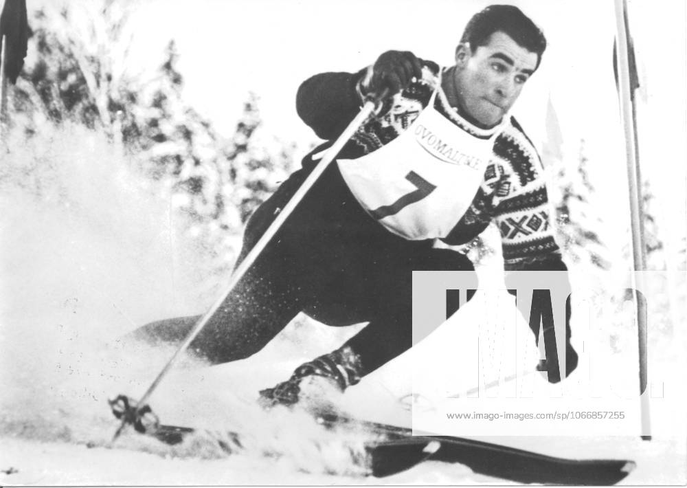 Ski alpin U.B.z. Toni Sailer (Oesterreich) !ACHTUNG AUFNAHMEDATUM GESCHÄTZT!