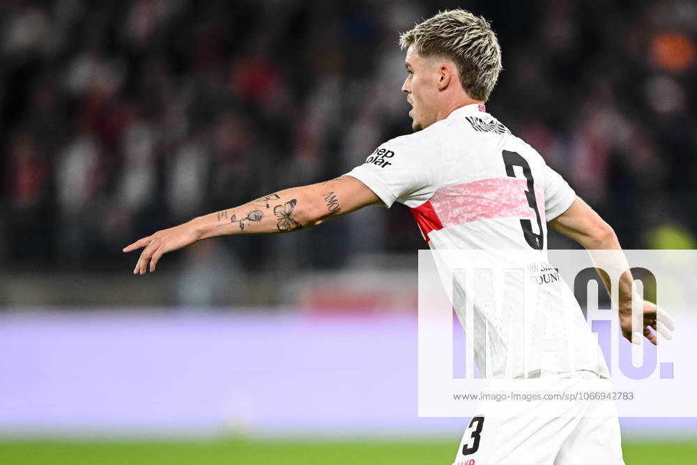 Ramon Hendriks (VfB Stuttgart) gestures during the UEFA Europa League 2025 26 League Phase MD1 match between VfB Stuttgart and Real Club Celta at Stuttgart Arena on September 25, 2025 in Stuttgart, Germany. (Photo by Harry Langer DeFodi Images) Ramon Hendriks VfB Stuttgart gestures during the UEFA Europa League 2025 26 League Phase MD1 match between VfB Stuttgart and Real Club Celta at Stuttgart Arena on September 25, 2025 in Stuttgart, Germany Photo by Harry Langer DeFodi Images