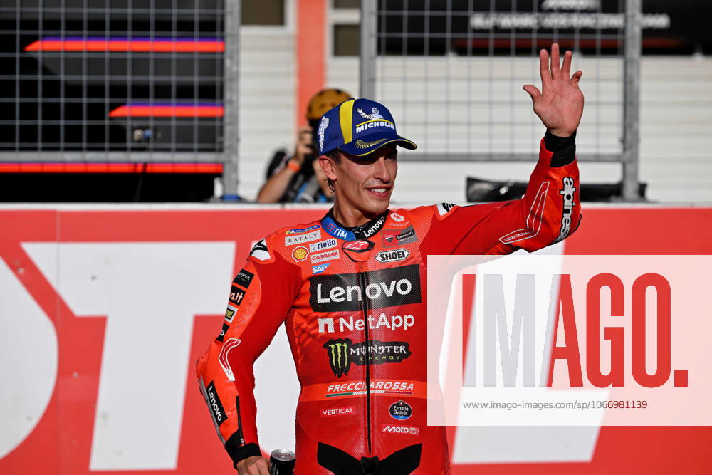 MOTO - MOTO GP - GRAND PRIX OF JAPAN 2025 MARQUEZ Marc (spa), Ducati Lenovo Team, Ducati Desmosedici GP25, portrait celebrates his second place of the sprint race during the 2025 MotoGP Motul Grand Prix of Japan on the Twin Ring Motegi Circuit from September 26 to 28, At Motegi, Japan - MotegiJapan