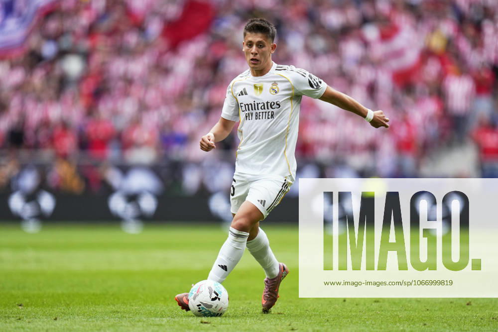 ESP: Atletico de Madrid - Real Madrid CF La Liga EA Sports. Date 7 Arda Guler of Real Madrid CF during the La Liga EA Sports match between Atletico de Madrid and Real Madrid CF played at Riyadh Metropolitano Stadium on September 27, 2025 in Madrid. kpng