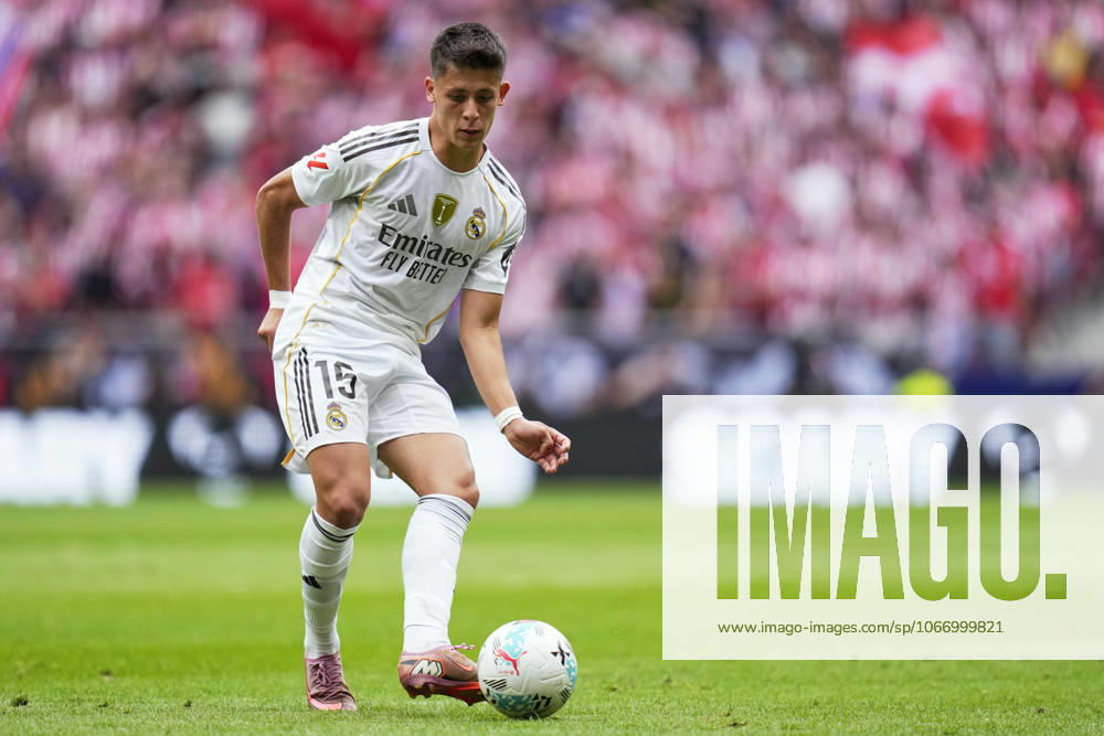 ESP: Atletico de Madrid - Real Madrid CF La Liga EA Sports. Date 7 Arda Guler of Real Madrid CF during the La Liga EA Sports match between Atletico de Madrid and Real Madrid CF played at Riyadh Metropolitano Stadium on September 27, 2025 in Madrid. kpng