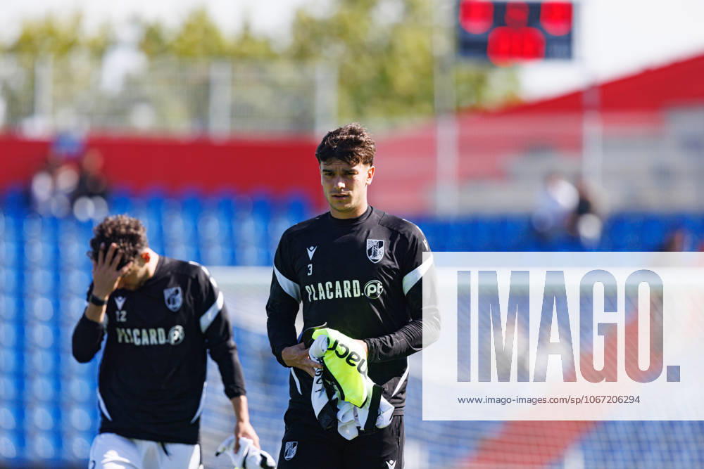 Miguel Nobrega seen during Liga Portugal game between teams of FC Alverca and Vitoria SC (Maciej Rogowski Ball Raw Images) Alverca Complexo Desportivo Alverca Portugal