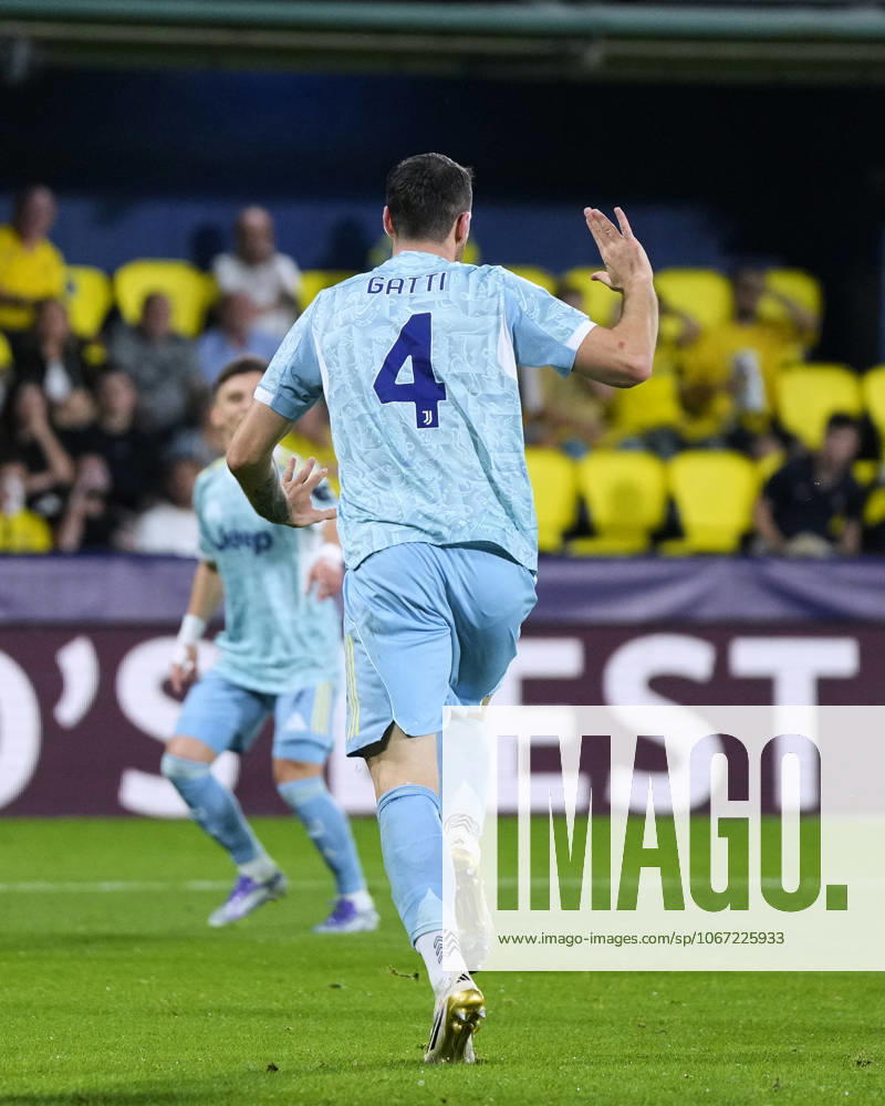 ESP: FC Barcelona, Barca v Paris Saint Germain. UEFA Champions League. Matchday 2. Federico Gatti of Juventus FC during the UEFA Champions League match, between Villarreal CF and Juventus FC, Matchday 2, La Ceramica Stadium on October 1, 2025 in Villarreal, Spain. kpng