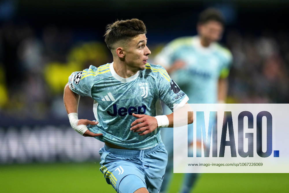 ESP: FC Barcelona, Barca v Paris Saint Germain. UEFA Champions League. Matchday 2. Francisco Conceicao of Juventus FC during the UEFA Champions League match, between Villarreal CF and Juventus FC, Matchday 2, La Ceramica Stadium on October 1, 2025 in Villarreal, Spain. kpng