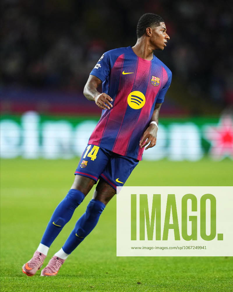 ESP: FC Barcelona, Barca v Paris Saint Germain. UEFA Champions League. Matchday 2. Marcus Rashford of FC Barcelona during the UEFA Champions League match, between FC Barcelona and Paris Saint Germain PSG, Lluis Companys Stadium on October 1, 2025 in Barcelona, Spain. kpng