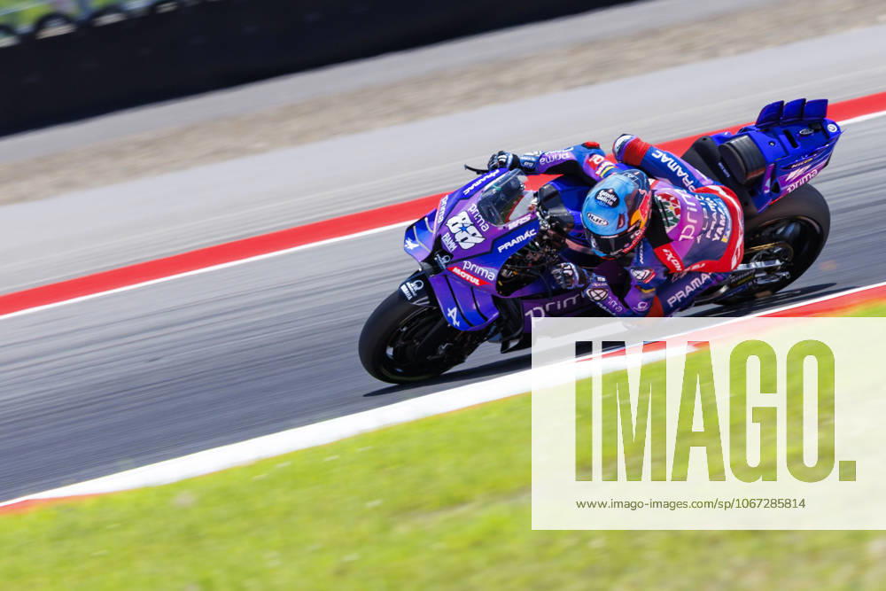 Number 88 Prima Pramac Yamaha rider Miguel Oliveira competes during the free practice 1 at the 2025 Pertamina Grand Prix of Indonesia. Mandalika Indonesia - ZUMAs197 20251003_aaa_s197_036