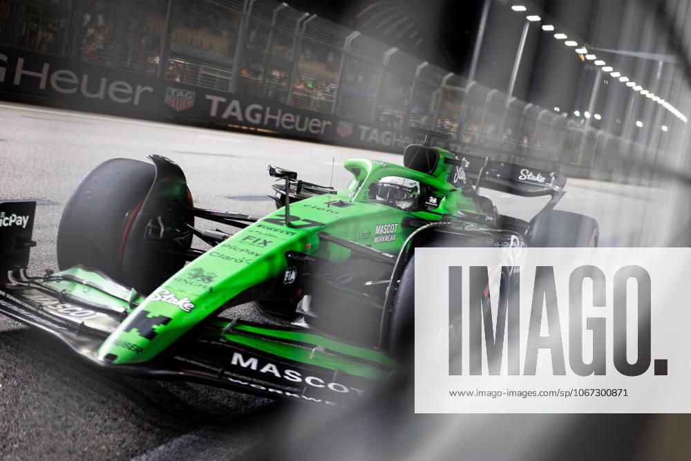 F1 - SINGAPORE GRAND PRIX 2025 27 HULKENBERG Nico (ger), Stake F1 Team Kick C45, action during the 2025 Formula 1 Singapore Grand Prix, 18th round of the 2025 FIA Formula One World Championship, WM, Weltmeisterschaft from October 3 to 5, 2025 on the Marina Bay Street Circuit, in Singapore - SingaporeSingapore