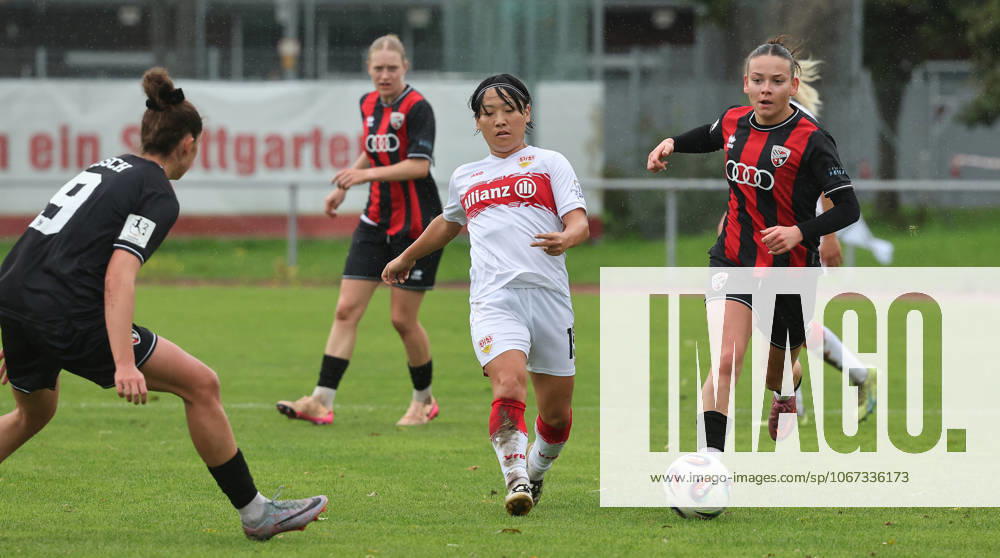Stuttgart , Fußball 2. Bundesliga , VfB Stuttgart Frauen vs. FC Ingolstadt 04 , mitte: Yuka Hirano ( VfB )