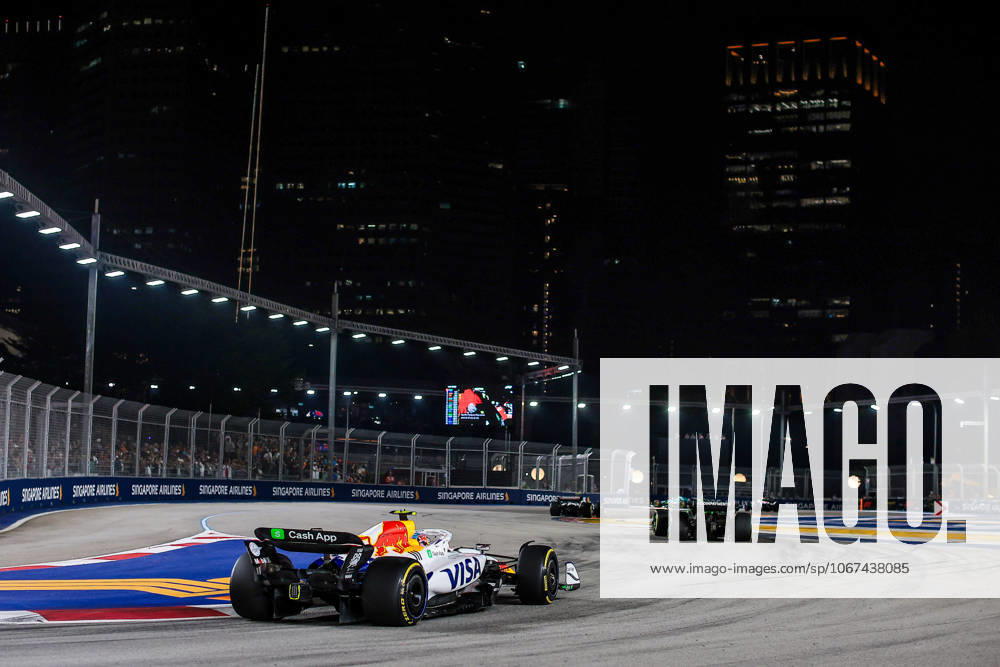 F1 - SINGAPORE GRAND PRIX 2025 30 LAWSON Liam (nzl), Visa Cash App RB F1 Team VCARB02, action during the 2025 Formula 1 Singapore Grand Prix, 18th round of the 2025 FIA Formula One World Championship, WM, Weltmeisterschaft from October 3 to 5, 2025 on the Marina Bay Street Circuit, in Singapore - SingaporeSingapore