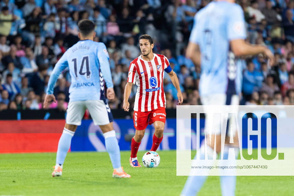 Real Club Celta de Vigo v Club Atletico de Madrid - LaLiga EA Sports VIGO, SPAIN - OCTOBER 5: Koke of Atletico de Madrid in action during the LaLiga EA Sports match between Real Club Celta de Vigo and Club Atletico de Madrid at Estadio Abanca-Balaidos on October 5, 2025 in Vigo, Spain. (Photos by Diego Simon Photo Players Images Magara Press) Vigo Estadio Abanca-Balaidos Spain