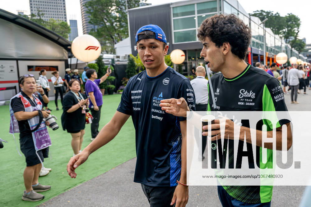 MARINA BAY, SINGAPORE: Alex Albon, racing for the Williams Racing team during the 2025 Formula 1 Singapore Grand Prix at the Marina Bay Street Circuit in Marina Bay, Singapore