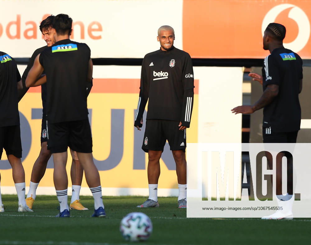 Besiktas training session ahead of UEFA Europa League match against Portugal s Rio Ave ISTANBUL, TURKEY - SEPTEMBER 23: Wellington (2nd R) of Besiktas attends a training session ahead of the UEFA Europa League 3rd qualifying round match against Portugal s Rio Ave at Besiktas Nevzat Demir Facilities in Istanbul, Turkey on September 23, 2020. Istanbul Turkey. Editorial use only. Please get in touch for any other usage.