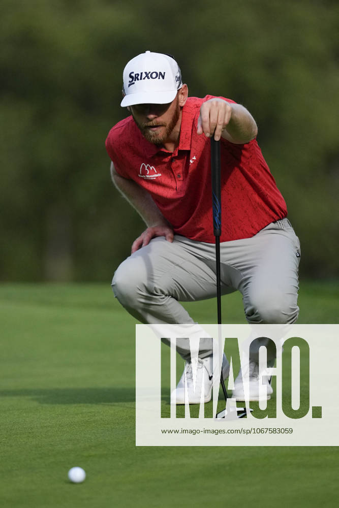 Sebastian Soderberg of Sweden during the Open de Espao±a presented by Madrid, R1, golf tournament of DP World Tour at Club de Campo Villa de Madrid on October 09, 2025, in Madrid, Spain. Madrid Spain - ZUMAa181 20251009_zaa_a181_785