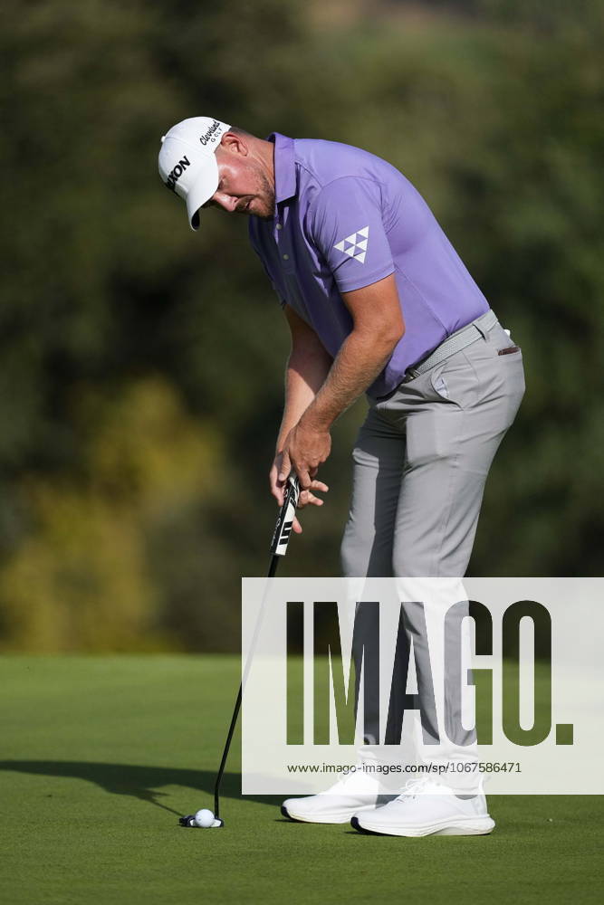 Jacques Kruyswijk of Republic of South Africa during the Open de EspaoÂ±a presented by Madrid, R1, golf tournament of DP World Tour at Club de Campo Villa de Madrid on October 09, 2025, in Madrid, Spain. Madrid Spain - ZUMAƒÂ±A 20251009_zaa_a181_753