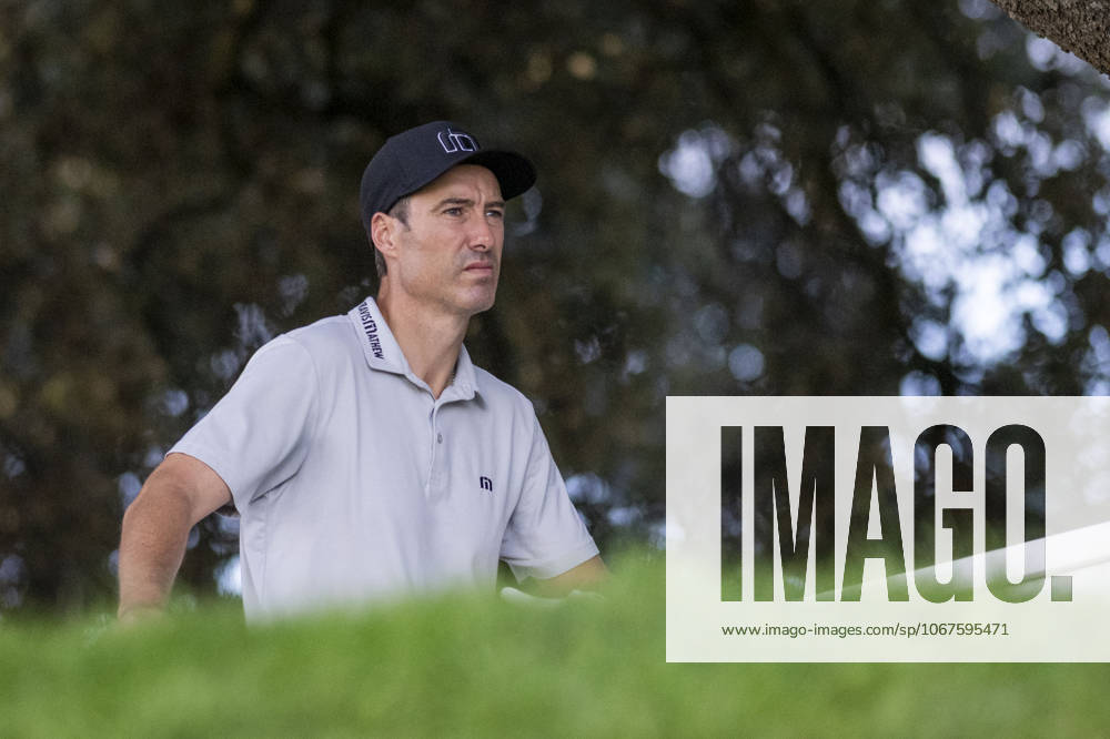 ROSS FISHER, taking the first shot from hole 1 during the matchday of the Open de EspaoÂ±a presented by Madrid, held at the Club de Campo Villa de Madrid on October 10, 2025, in Madrid, Spain. Madrid Spain - ZUMAc312 20251010_zsp_c312_094