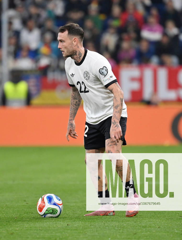 David Raum (Deutschland) 10.10.2025, FIFA WM Qualifikation Europa 2025 26, 7. Spieltag Deutschland - Luxemburg 4:0 Sinsheim PreZero-Arena Nordrhein Westfalen Deutschland