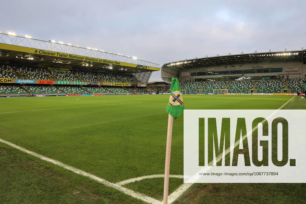 Fussball, Herren, European Qualifiers, 8. Spieltag, Nordirland - Deutschland, Der Windsor Park vor Anpfiff Belfast Windsor Park Belfast Nordirland (NIR)