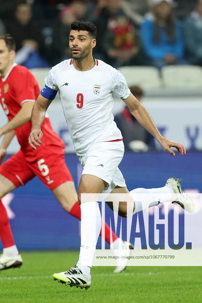 MEHDI TAREMI, Iran, Amichevole, Friendly match, 2025-26, Russia vs Iran 2-1, 10-10-2025, Azione, Action, Single shot, Contrasto CALCIO 2025-26 AMICHEVOLE RUSSIA-IRAN 2-1