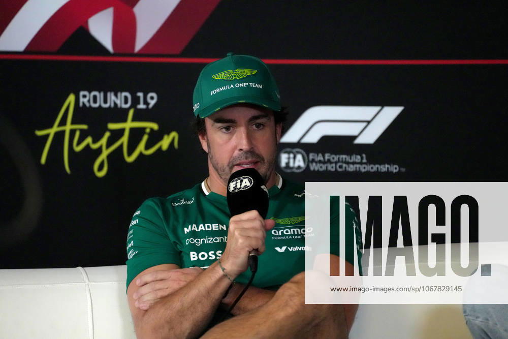 Circuit of The Americas, Austin, FORMULA 1 MSC CRUISES UNITED STATES GRAND PRIX 2025 , im Bild Fernando Alonso (ESP), Aston Martin Aramco Cognizant Formula One Team (Photo by Hasan Bratic DeFodi Images) 16 10 2025, Circuit of The Americas, Austin, FORMULA 1 MSC CRUISES UNITED STATES GRAND PRIX 2025 , in the picture Fernando Alonso ESP , Aston Martin Aramco Cognizant Formula One Team Photo by Hasan Bratic DeFodi Images