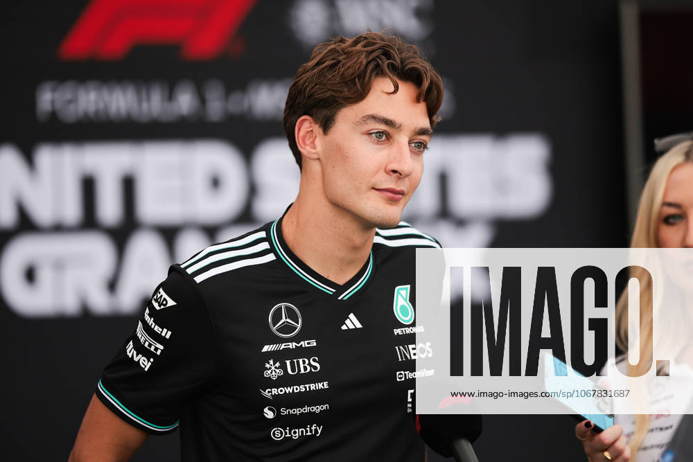 F1 - UNITED STATES GRAND PRIX 2025 RUSSELL George (gbr), Mercedes AMG F1 Team W16, portrait during the 2025 Formula 1 United States Grand Prix, 19th round of the 2025 FIA Formula One World Championship, WM, Weltmeisterschaft from October 17 to 19, 2025 on the Circuit of the Americas, in Austin, Texas, United States of America - AustinUnited States