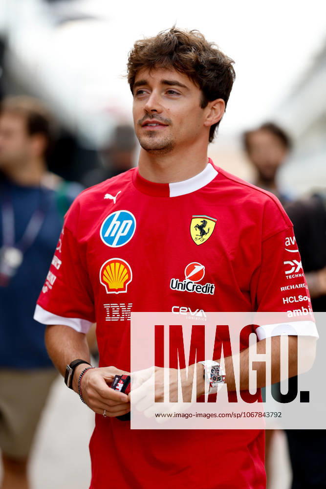F1 - UNITED STATES GRAND PRIX 2025 LECLERC Charles (mco), Scuderia Ferrari SF-25, portrait during the 2025 Formula 1 United States Grand Prix, 19th round of the 2025 FIA Formula One World Championship, WM, Weltmeisterschaft from October 17 to 19, 2025 on the Circuit of the Americas, in Austin, Texas, United States of America - AustinUnited States