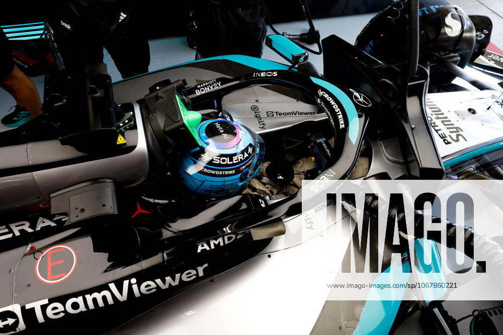 F1 - UNITED STATES GRAND PRIX 2025 RUSSELL George (gbr), Mercedes AMG F1 Team W16, portrait during the 2025 Formula 1 United States Grand Prix, 19th round of the 2025 FIA Formula One World Championship, WM, Weltmeisterschaft from October 17 to 19, 2025 on the Circuit of the Americas, in Austin, Texas, United States of America - AustinUnited States