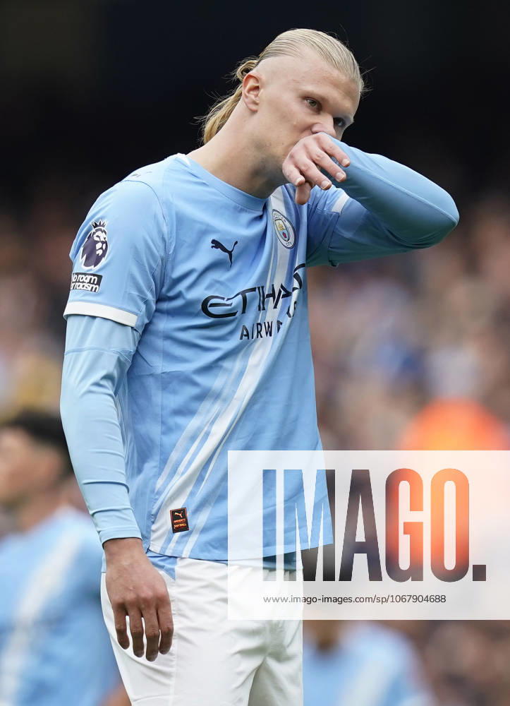 Manchester, England, 18th October 2025. Erling Haaland of Manchester City during the Manchester City vs Everton Premier League match at the Etihad Stadium, Manchester. Picture credit should read: Andrew Yates Sportimage . SPI_040_AY_MAN_CITY_EVERTON SPI-4220-0037