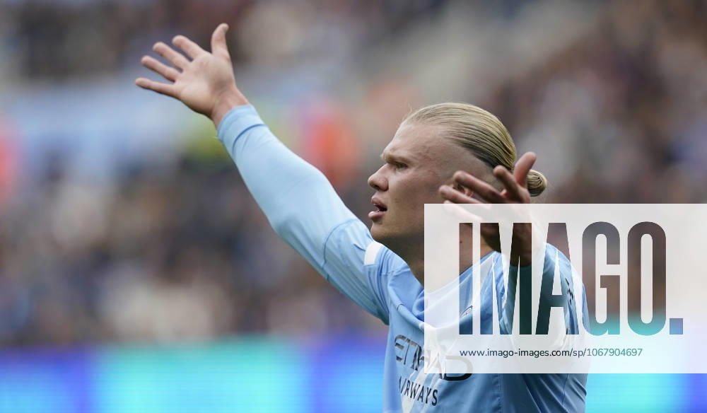 Manchester, England, 18th October 2025. Erling Haaland of Manchester City during the Manchester City vs Everton Premier League match at the Etihad Stadium, Manchester. Picture credit should read: Andrew Yates Sportimage . SPI_051_AY_MAN_CITY_EVERTON SPI-4220-0041