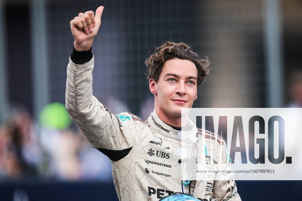 F1 - UNITED STATES GRAND PRIX 2025 RUSSELL George (gbr), Mercedes AMG F1 Team W16, portrait during the 2025 Formula 1 United States Grand Prix, 19th round of the 2025 FIA Formula One World Championship, WM, Weltmeisterschaft from October 17 to 19, 2025 on the Circuit of the Americas, in Austin, Texas, United States of America - AustinUnited States