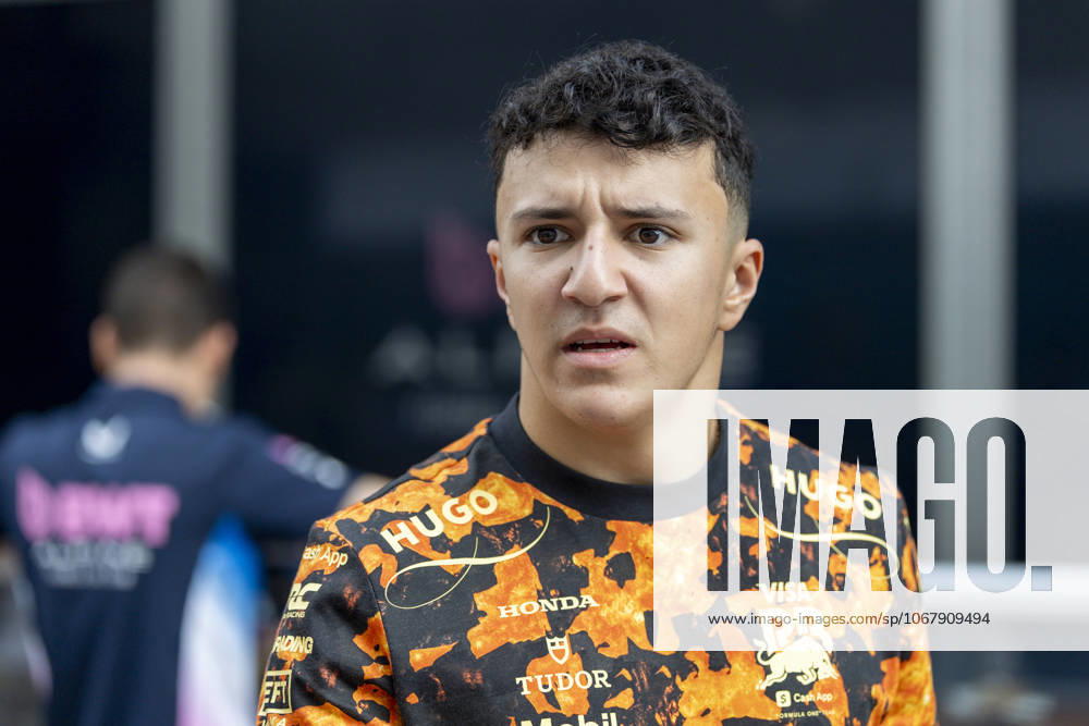 AUSTIN, TX - OCTOBER 17: Isack Hadjar of France and Team Visa Cash App Racing Bulls (6) before Friday practice at the United States Formula 1 F1 Grand Prix on October 17, 2025 at the Circuit of The Americas in Austin, TX. (Photo by Bob Kupbens Icon Sportswire) AUTO: OCT 17 F1 United States Grand Prix Icon2510170381
