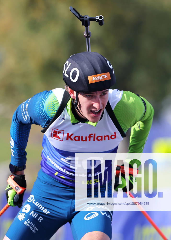 BIATHLON - Loop One Opening Festival MUNICH,GERMANY,19.OCT.25 - BIATHLON - Loop One Opening Festival. Image shows Lovro Planko (SLO). GEPAxpictures xThomasxBachun