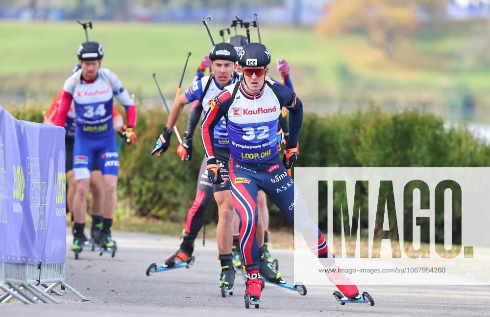 BIATHLON - Loop One Opening Festival MUNICH,GERMANY,19.OCT.25 - BIATHLON - Loop One Opening Festival. Image shows Vebjoern Soerum (NOR). GEPAxpictures xThomasxBachun