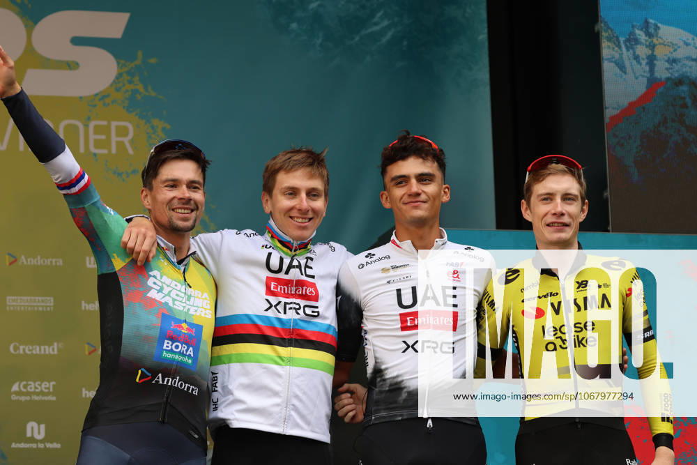 Andorra Cycling Masters; 2025, Red Bull - Bora Hansgrohe; 2025, Uae Team Emirates - Xrg; 2025, Visma - Lease A Bike; Roglic, Primoz; Pogacar, Tadej; Del Toro Romero, Isaac; Vingegaard, Jonas; Andorra;